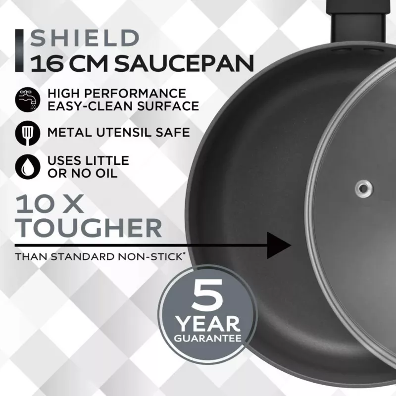 Russell Hobbs RH028391EU7 Olla antiadherente Shield 16 cm