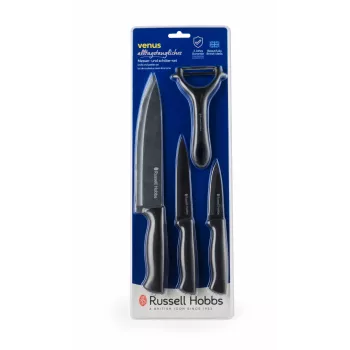 Russell Hobbs RH031521 Venus set de 4 piezas de cuchillos y pelador