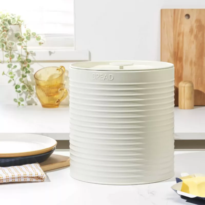 Russell Hobbs RH03269CEU7 panera con patrón acanalado, crema
