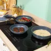 Russell Hobbs RH03297 Nightfall Stone set de 4 sartenes Smart Clip