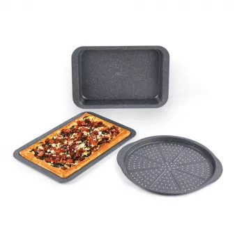 Russell Hobbs RH03756 Metallic Marble set de 3 piezas para horno