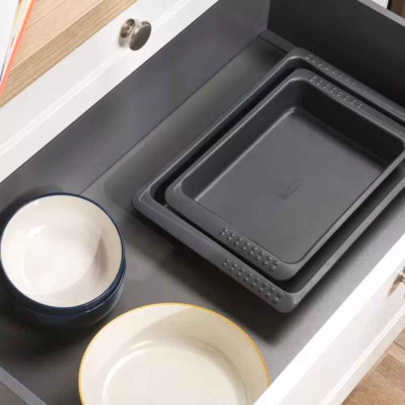 Russell Hobbs RH03763 Shield set de 2 piezas de bandeja de horno y asadora