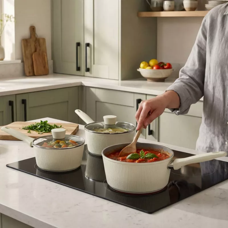 Russell Hobbs RH03866C olla Cote 16 cm, crema