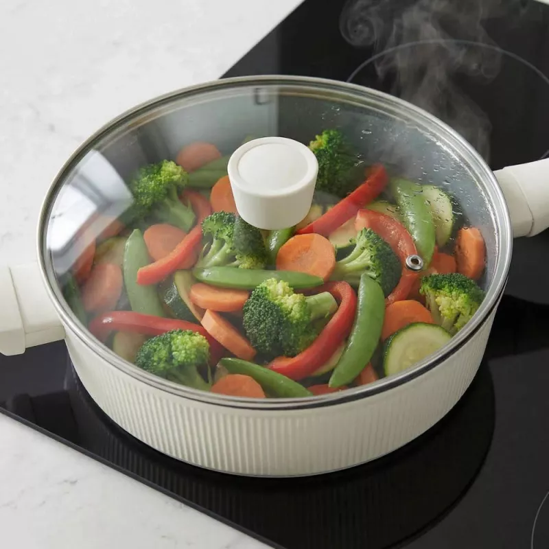 Russell Hobbs RH03871C salteadora Cote 28 cm, crema