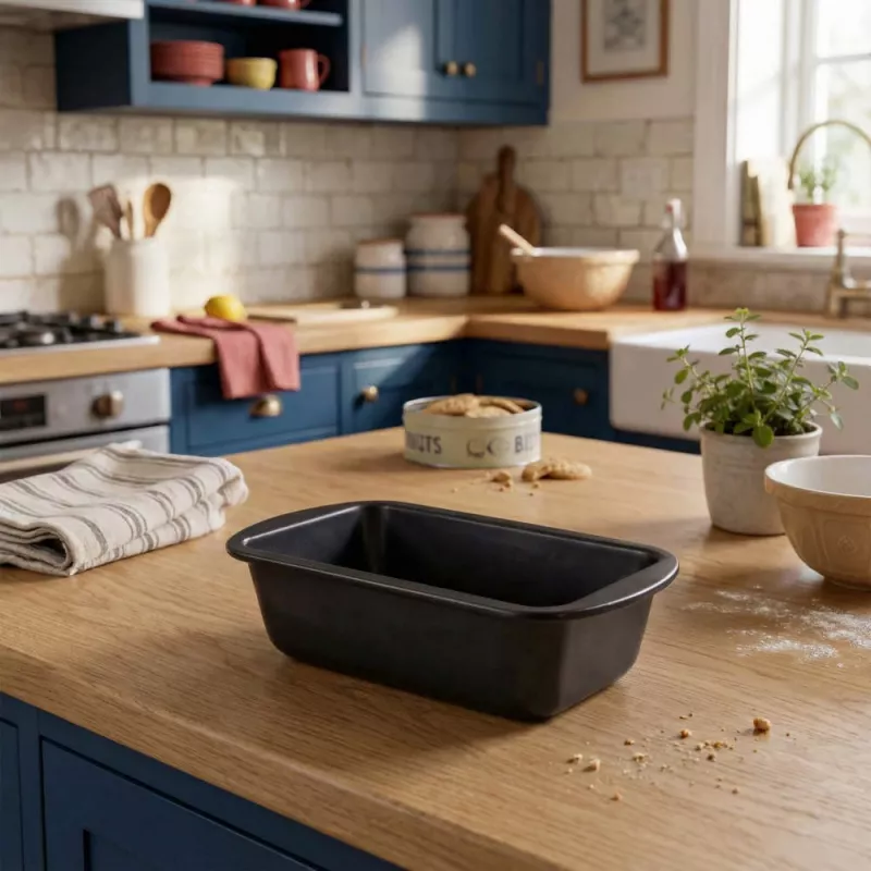 Russell Hobbs RH03893 Everyday molde para pan, acero al carbono, antiadherente, antracita, 230x120x65mm