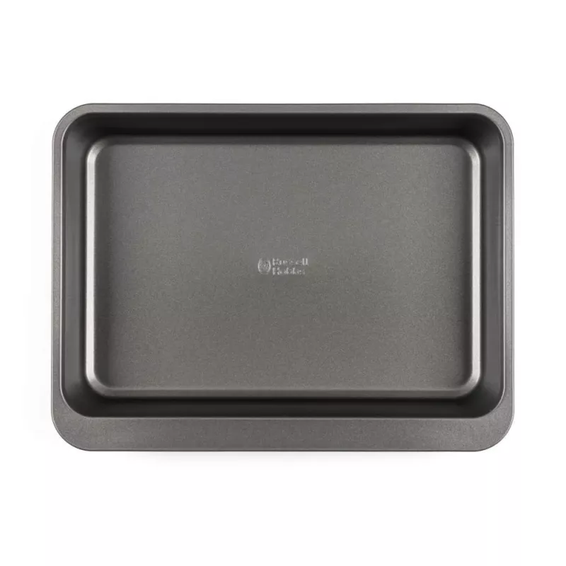 Russell Hobbs RH03903 set de 7 piezas de repostería apilables, acero al carbono, antiadherente, gris carbón