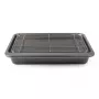 Russell Hobbs RH03903 set de 7 piezas de repostería apilables, acero al carbono, antiadherente, gris carbón