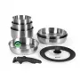 Russell Hobbs RH04041 set de 8 piezas de menaje Smart Clip de acero inoxidable