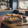 Russell Hobbs RH04097 Nightfall Stone fuente de asar y rejilla