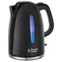 Russell Hobbs Textures Plus 22591-70 Hervidor eléctrico, 1,7L, 2400W, Negro Texturizado y Brillante