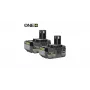 Pack de 2 baterías RYOBI 4,0Ah Lithium+ 18V ONE+ RB1840X2