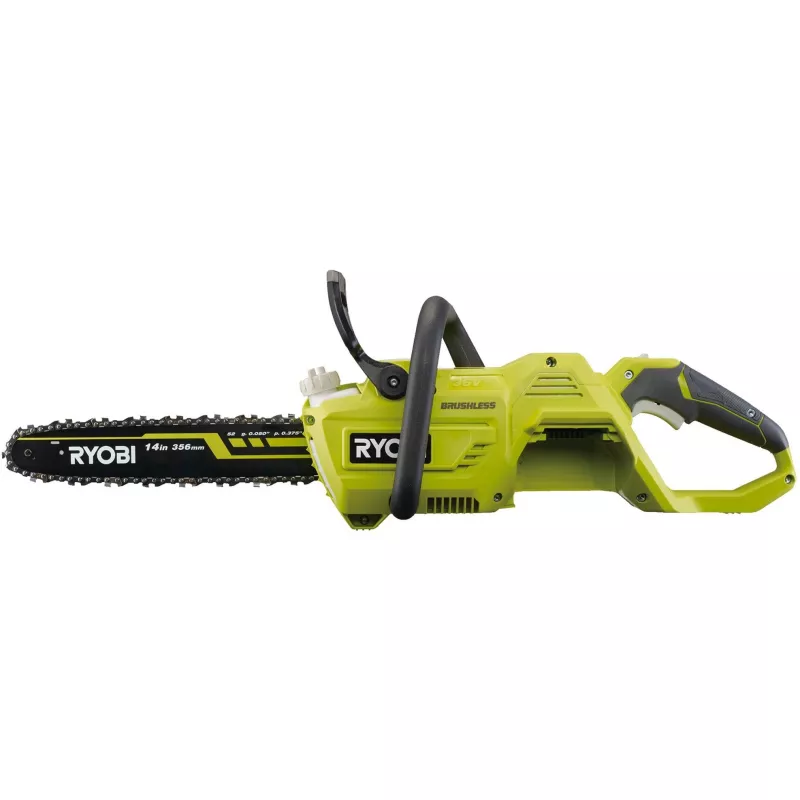 RYOBI MAX POWER motosierra a batería RY36CSX35A-0, 36 V (verde/negro, solo herramienta)