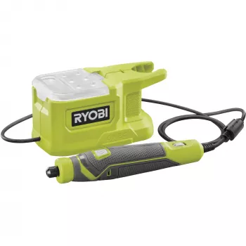 RYOBI ONE+ 18V Herramienta multifunción a batería RRT18-0 con 15 accesorios