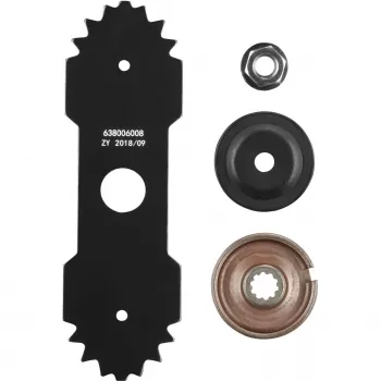 RYOBI cuchilla de repuesto RAC163 para cortabordes de batería RY18EGA (22 cm)