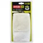 RYOBI set de caperuzas de cera y pulido RAK2BB, 2 piezas (blanco)
