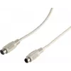 S CONN MAXIMUM CONNECTIVITY ShiverPeaks Cable alargador PS/2, conector macho a conector hembra mini DIN de 6 pines, 3,0 m, negro 78106-3