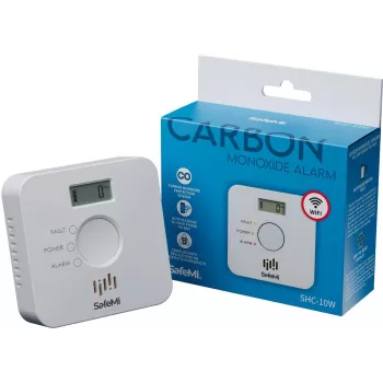 SAFEMI SHC-10W detector de humo inteligente WiFi - fotoeléctrico, compatible con Tuya, garantía de 3 años