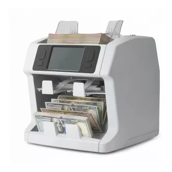 Safescan 2995-SC Contador de billetes 2 compartimentos 7 verificaciones