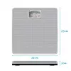 Salter 433 SFEU12 Báscula de baño mecánica, plata