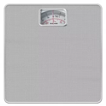 Salter 433 SFEU12 Báscula de baño mecánica, plata