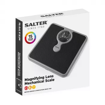 Salter 484 SFEU12 Báscula de baño mecánica compacta con lupa
