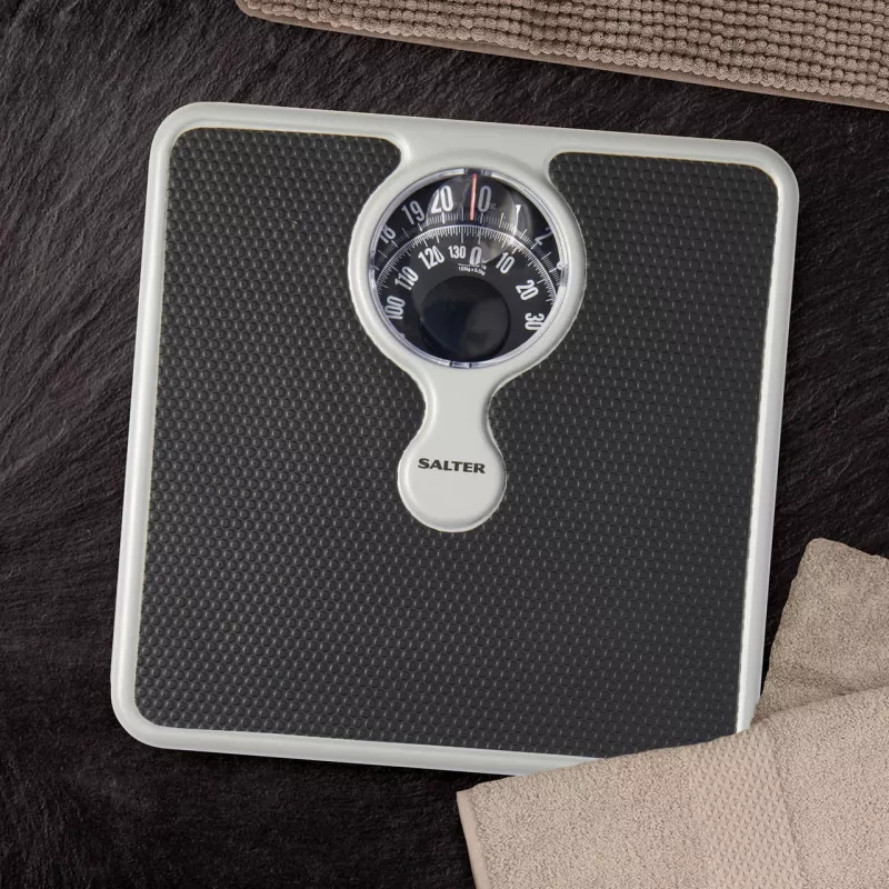 Salter 484 SFEU12 Báscula de baño mecánica compacta con lupa