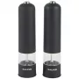 Salter 7524 BKXRUP3 Soft-Touch set de molinillos eléctricos, negro mate