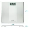 Salter 9009 WFEU12 Báscula de baño electrónica Ultimate Accuracy, blanca