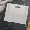 Salter 9113 GFEU12 Báscula de baño analizadora compacta de cristal, gris