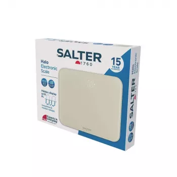 Salter 9204 CFEU12 báscula de baño Halo, crema