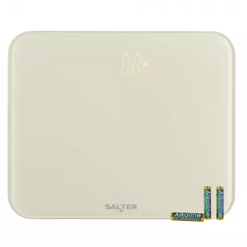 Salter 9204 CFEU12 báscula de baño Halo, crema