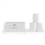 Salter Boston set de 4 accesorios de baño para el lavabo, blanco hielo