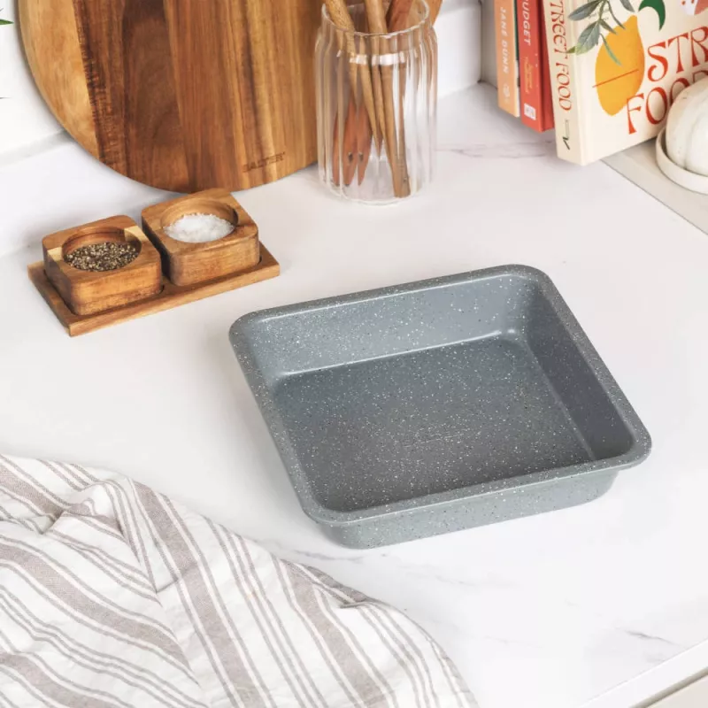 Salter BW02780G4EU7 sartén cuadrada Marblestone 22,5 cm