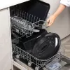 Salter BW12813EU7 Bandeja de horno de 40 cm - Megastone antiadherente de acero al carbono, gris antracita
