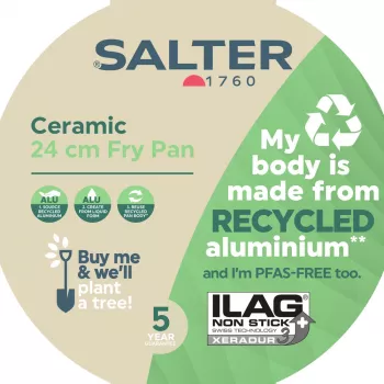 Salter BW12871EU7 sartén de cerámica 24 cm