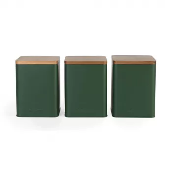 Salter BW12898G Toronto set de 3 recipientes para conservar alimentos, verde