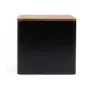 Salter BW128991 Toronto panera, negro/madera