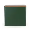 Salter BW12899G Toronto panera, verde/madera