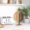 Salter BW135651EU7 portarrollos de cocina Toronto, negro