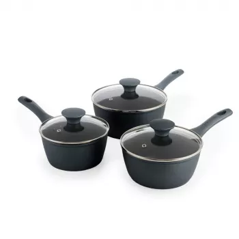 Salter BW13591DU Megastone Excellence set de 3 ollas