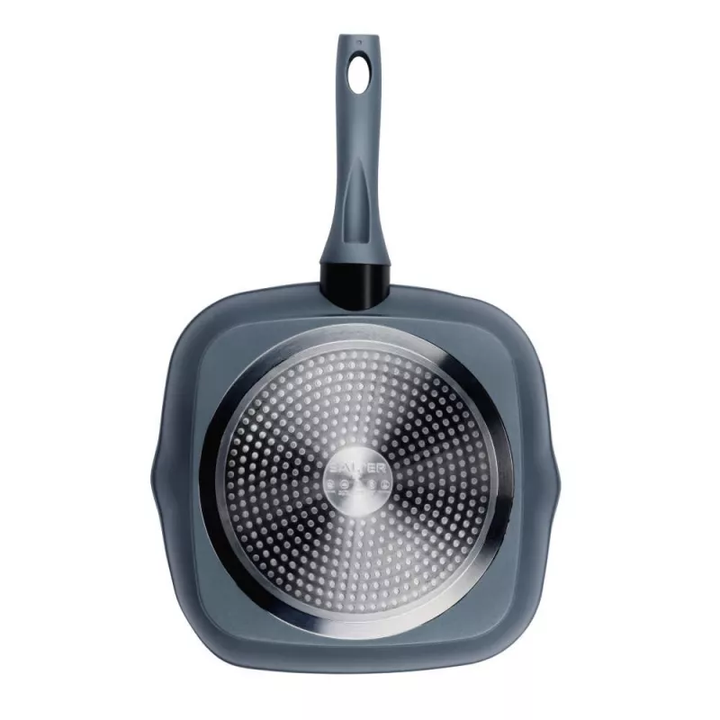 Salter BW13594DU Megastone Excellence sartén grill 28cm, gris
