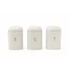 Salter BW13729OEU7 Pebble set de 3 recipientes para conservar alimentos Stone, beige