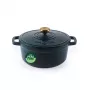 Salter BW13771GR Chester olla de hierro fundido 3,4L 24 cm, verde