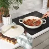 Salter BW13772C Chester olla baja de hierro fundido 2.8L 30 cm, crema