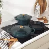 Salter BW13772GR Chester olla baja de hierro fundido 2.8L 30 cm, verde