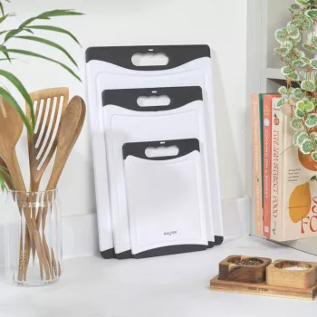 Salter BW13904 set de 3 tablas de cortar de doble cara