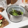 Salter BW14097 centrifugadora de ensaladas 6L, plata