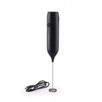 Salter BW14234 espumador de leche recargable, negro