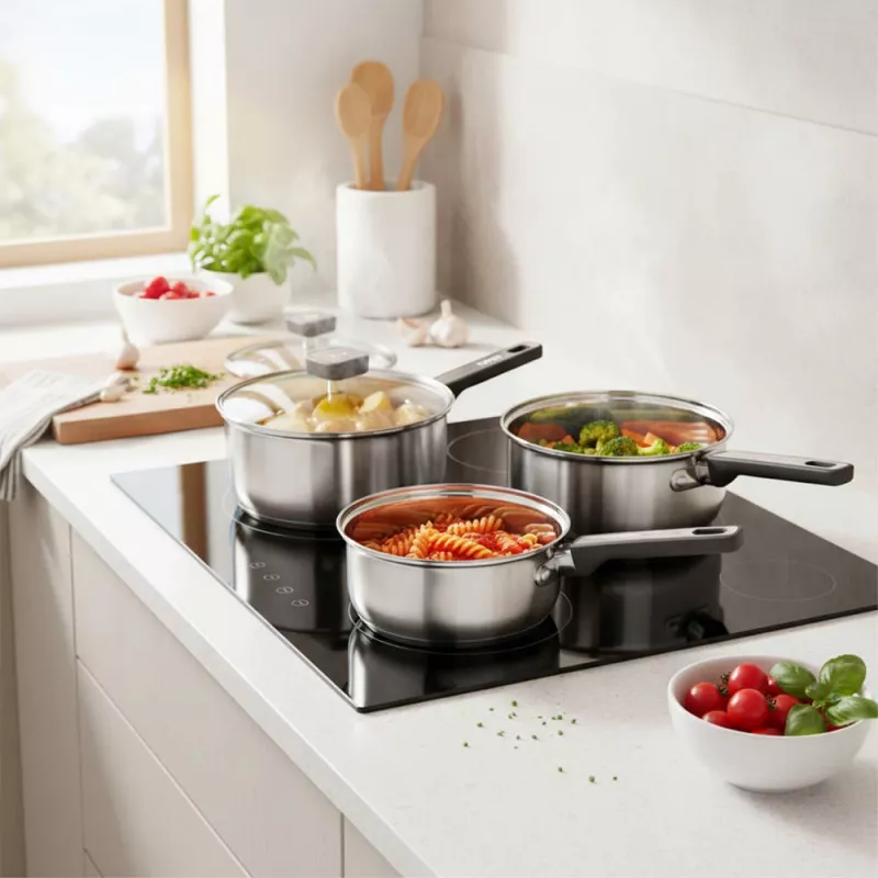 Salter BW14627 Expert set de 3 sartenes (16/18/20 cm)