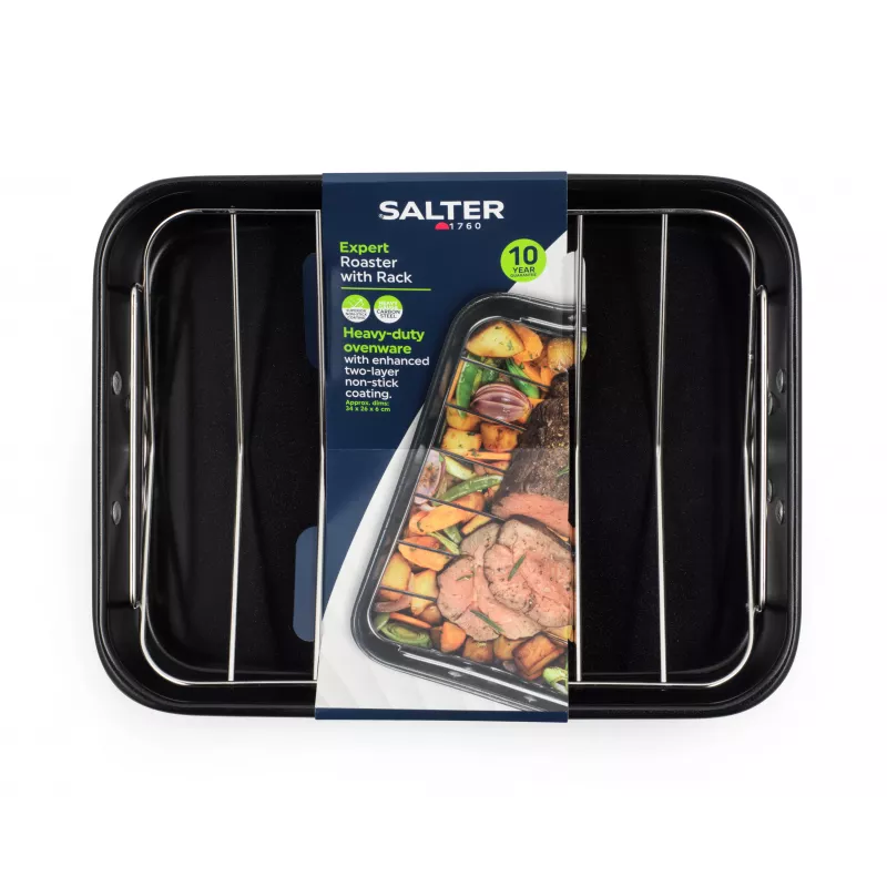 Salter BW14767 Expert asadora de 34 cm con rejilla